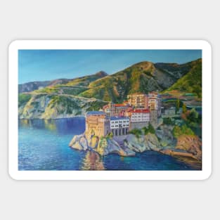 Mount Athos, Greece, Gregoriou Monastery Sticker